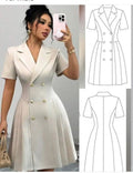 Classy official dress lady