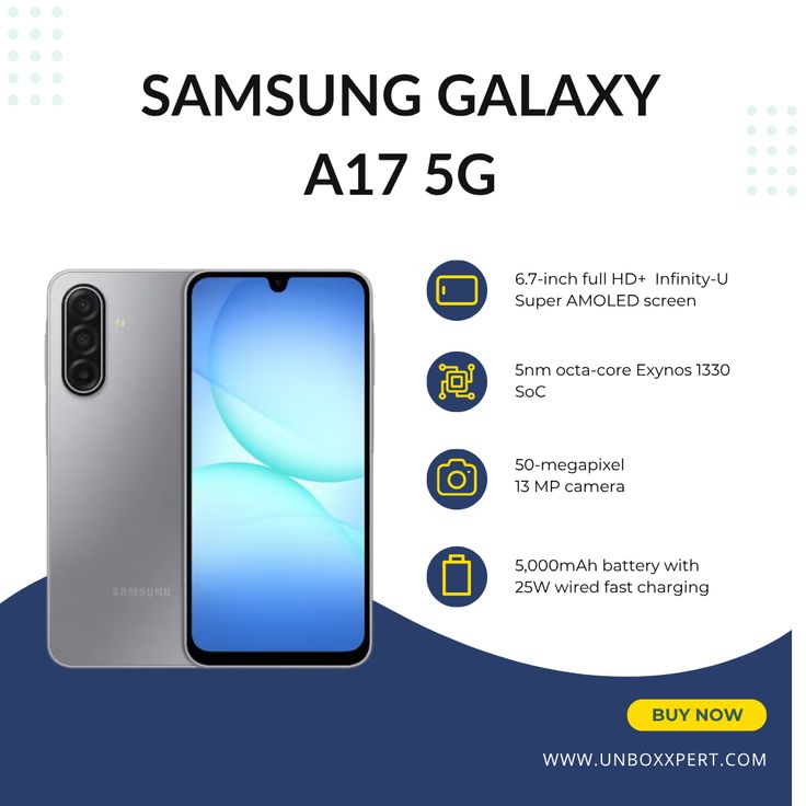 Samsung galaxy A17